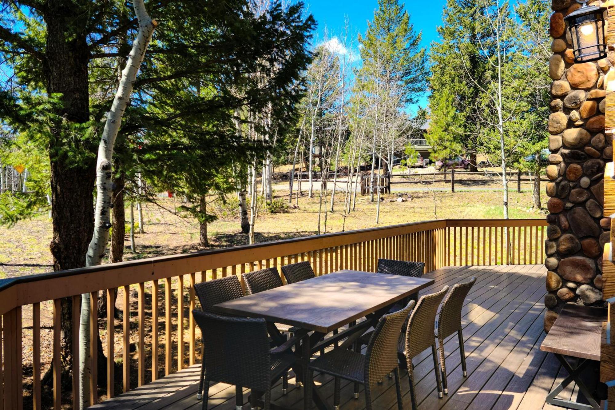 Timber Wolf Villa Woodland Park Bagian luar foto